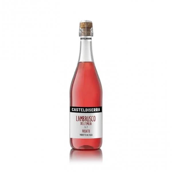 Vino Lambrusco rosato Casteldiserra 75 cl. - 1 ud - Imagen del producto en Findit