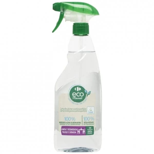 Limpiador multisuperficies limpia y desengrasa ecológico Eco Planet Carrefour 750 ml. - 0.75 l - Imagen del producto en Findit