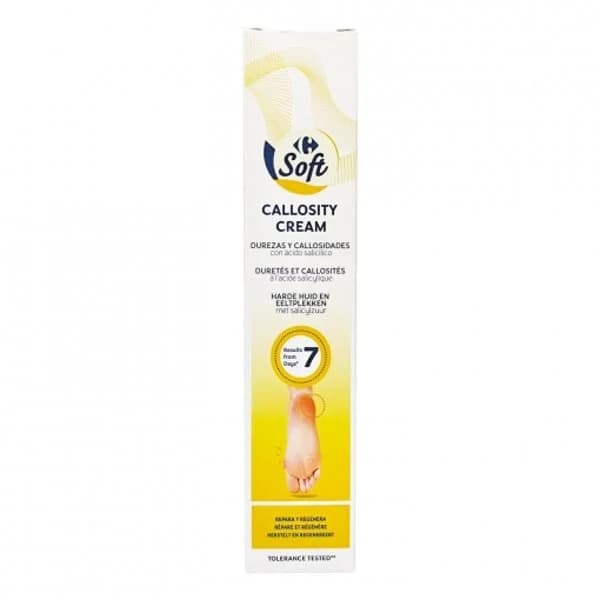 Crema para las durezas del pie Carrefour Soft 50 ml. - 0.05 l - Imagen del producto en Findit