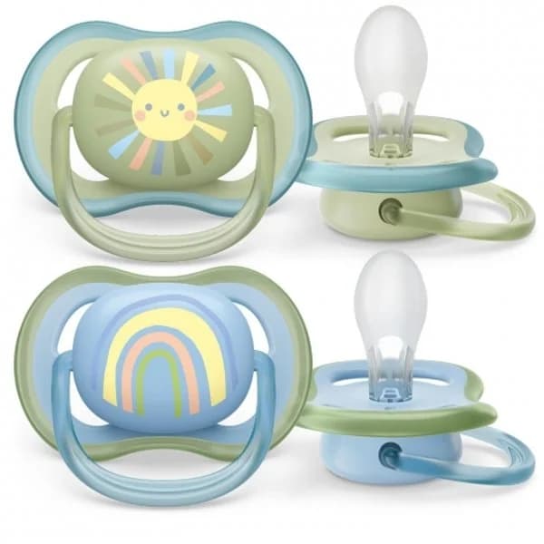 Chupete anatómico de silicona niño 0-6m Ultra Air Philips Avent 2 ud. - 1 ud - Imagen del producto en Findit