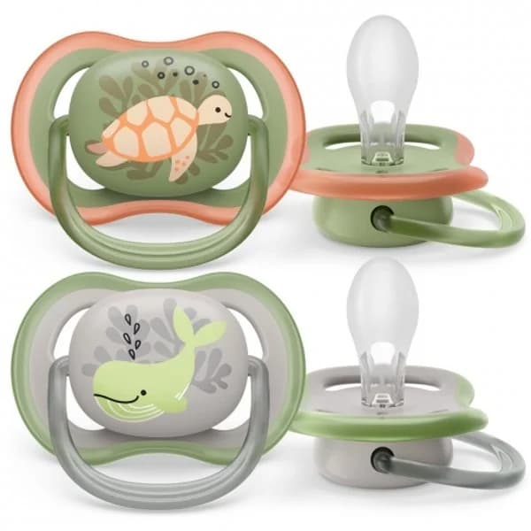 Chupete anatómico de silicona niño 6-18m Ultra Air Philips Avent 2 ud. - 2 ud - Imagen del producto en Findit