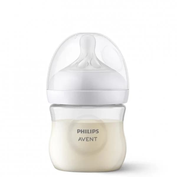 Biberón anticólico tetina de silicona flujo 2  0m+ Natural Response Philips Avent 125 ml. - 1 ud - Imagen del producto en Findit