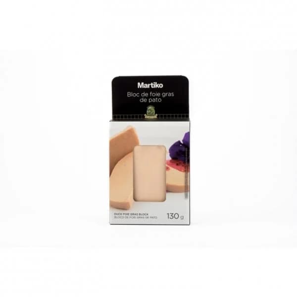 Bloque de hígado de pato Martiko sin gluten 130 g - 0.13 kg - Imagen del producto en Findit