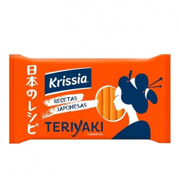 Barritas de surimi al teriyaki Krissia 180 g - 0.18 kg - Imagen del producto en Findit