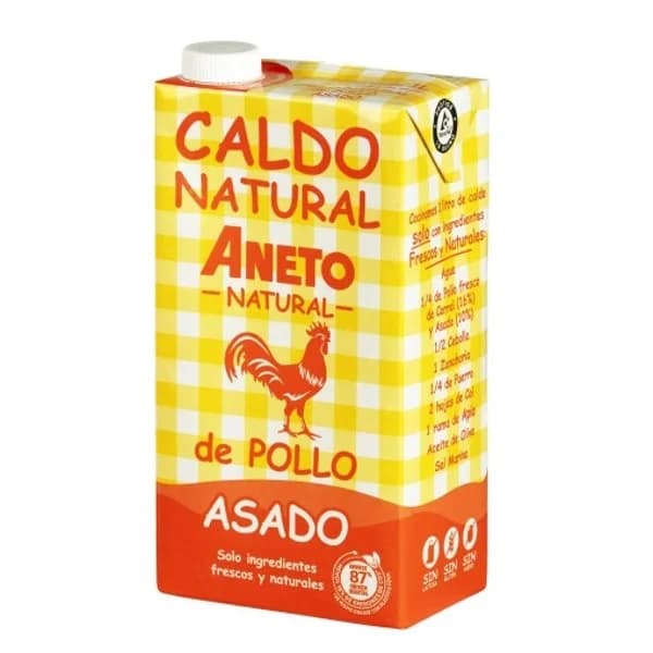 Caldo de Pollo Asado - 1 l - Imagen del producto en Findit