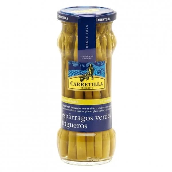 Espárrago frasco verde carretilla 9/33 190 g. - 0.19 kg - Imagen del producto en Findit
