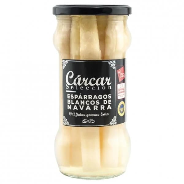 Esparragos blancos de Navarra 9/12 Cárcar 325 g. - 0.33 kg - Imagen del producto en Findit