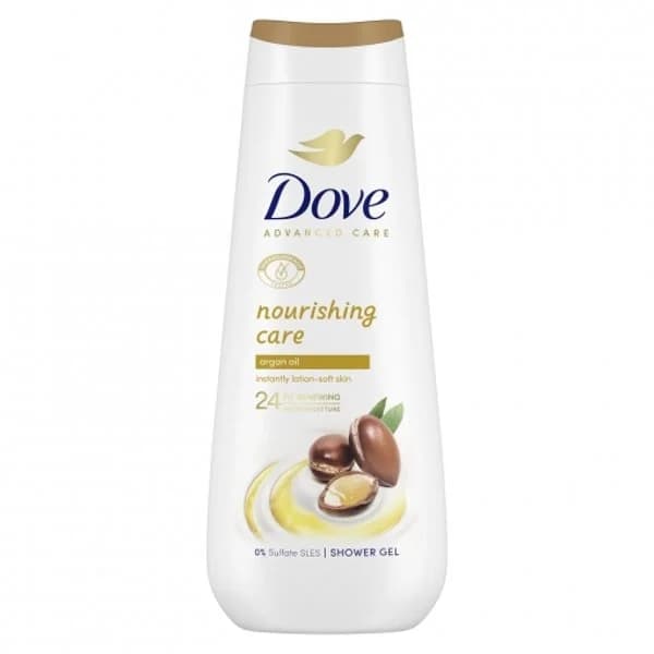 Gel de ducha cuidado nutritivo aceite de argán Advanced Care Dove 600 ml. - 0.06 l - Imagen del producto en Findit