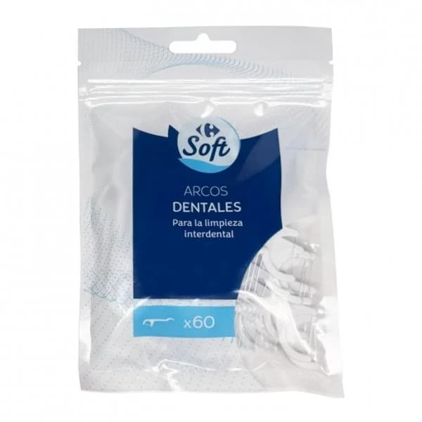 Arcos dentales limpieza interdental Carrefour Soft 60 ud. - 60 ud - Imagen del producto en Findit