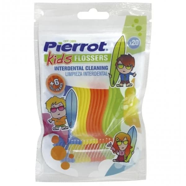Cepillo interdental kids flossers Pierrot 20 ud. - 1 ud - Imagen del producto en Findit