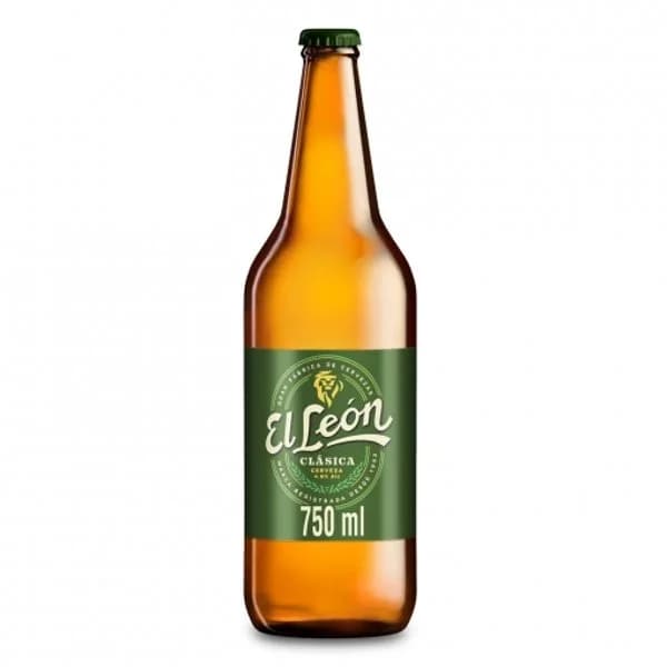 Cerveza El León clásica botella 75 cl. - 0.75 l - Imagen del producto en Findit