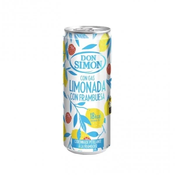 Limonada con frambuesa Don Simón lata 33 cl. - 0.33 l - Imagen del producto en Findit