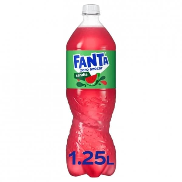 Fanta sandia Zero botella 1,25 l. - 1.25 l - Imagen del producto en Findit