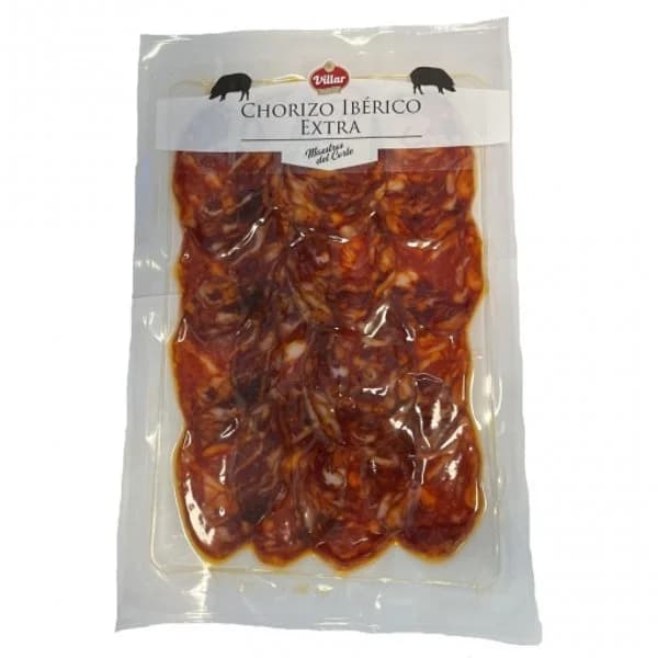 Chorizo ibérico extra Villa rmaestros del corte  90 g - 0.09 kg - Imagen del producto en Findit