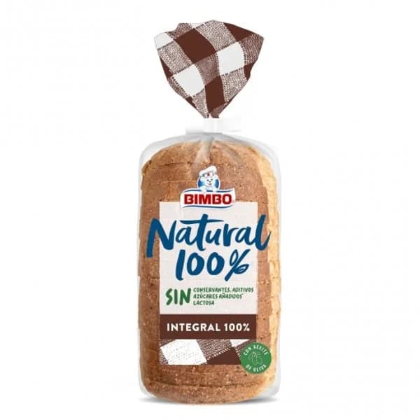 Pan de Molde Natural 100% Integral - 0.36 kg - Imagen del producto en Findit