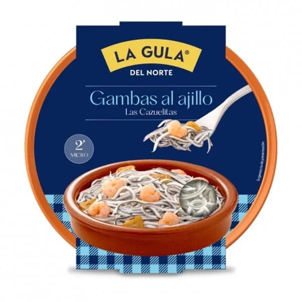 La gula del norte con gambas al ajillo 210 g - 0.21 kg - Imagen del producto en Findit
