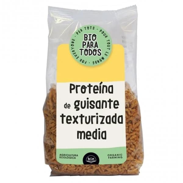 Proteína de guisante texturizada media ecológica Bio para todos 200 g. - 0.2 kg - Imagen del producto en Findit