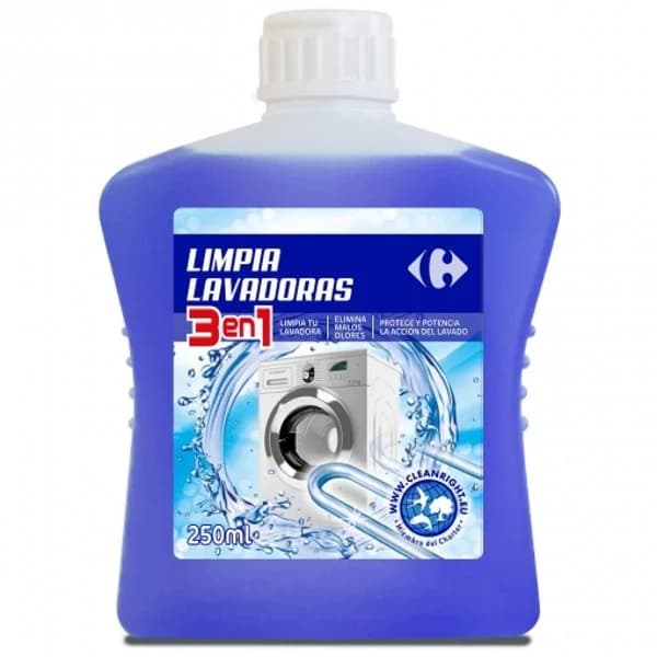 Limpia lavadoras Carrefour 250 ml. - 0.25 l - Imagen del producto en Findit