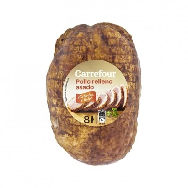 Pollo relleno asado Carrefour 800 g. - 0.8 kg - Imagen del producto en Findit