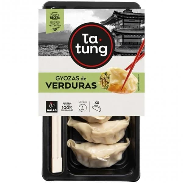 Gyoza de verduras Ta-Tung 144 g. - 0.14 kg - Imagen del producto en Findit