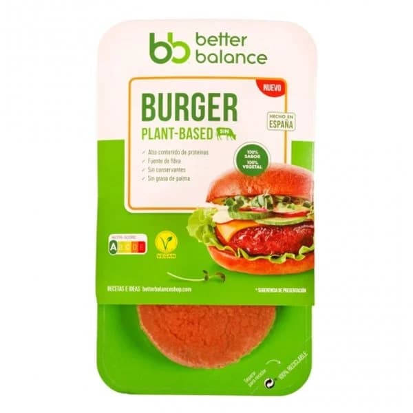 Burguer Better Balance 200 g. - 0.16 kg - Imagen del producto en Findit