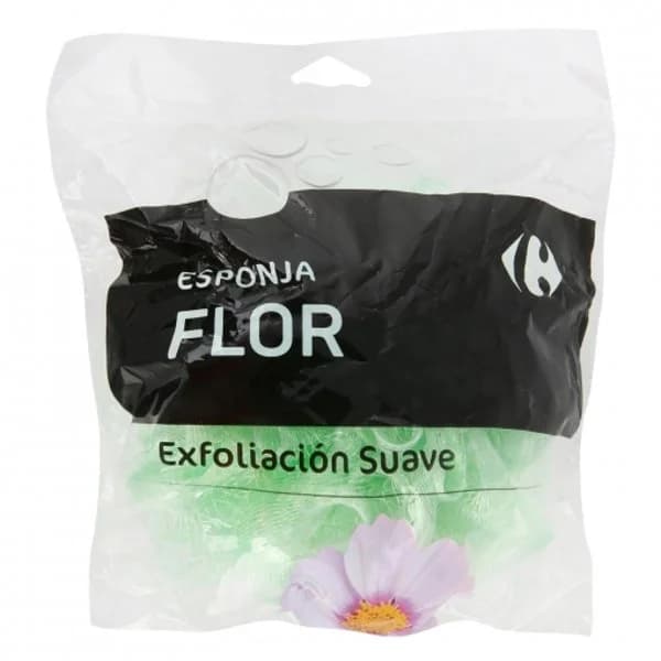 Esponja de baño suave flor Carrefour 1 ud. - 1 ud - Imagen del producto en Findit