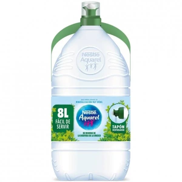 Agua mineral natural Nestlé Aquarel 8 l. - 8.07 l - Imagen del producto en Findit