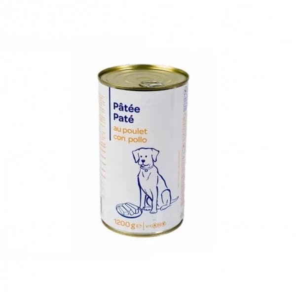 Paté de pollo para perros 1200 g - 1.23 kg - Imagen del producto en Findit