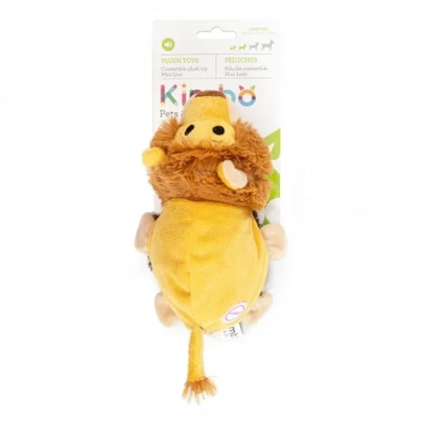 Peluche Mono- León para Perro Kimbo Talla S - 1 ud - Imagen del producto en Findit
