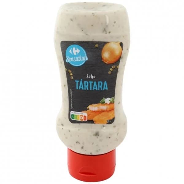Salsa tártara Sensation Carrefour 340 g. - 0.34 kg - Imagen del producto en Findit