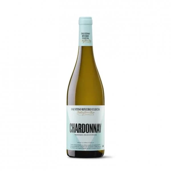 Vino blanco joven chardonnay Faustino Rivero Ulecia V.T. Castilla 75 cl. - 1 ud - Imagen del producto en Findit