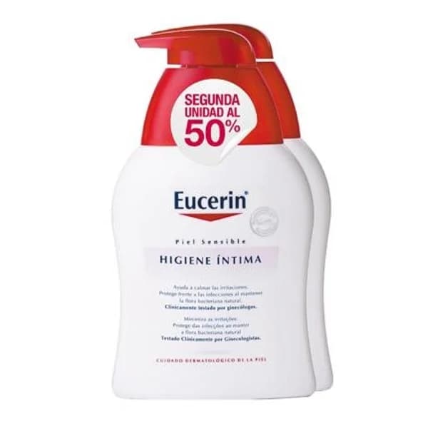 Higiene íntima calmante Eucerin pack de 2 unidades de 250 ml. - 0.5 l - Imagen del producto en Findit