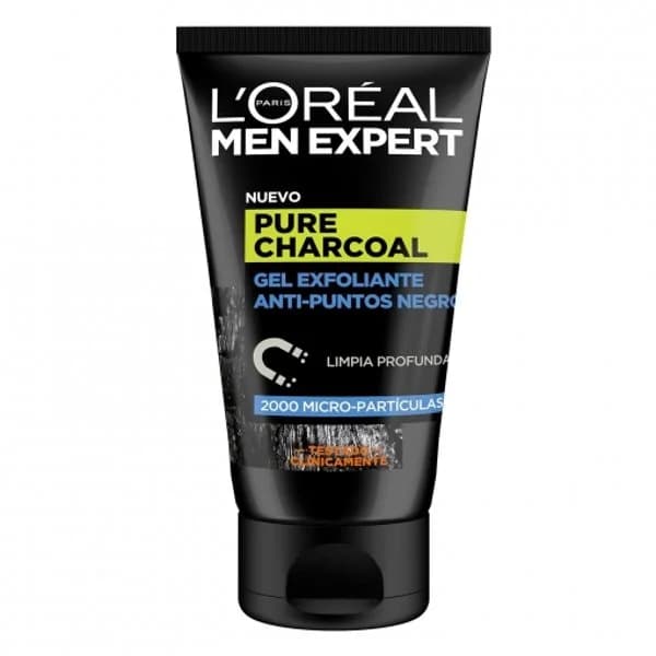 Gel exfoliante anti puntos negros Men Espert L'Oréal 100 ml. - 1 ud - Imagen del producto en Findit