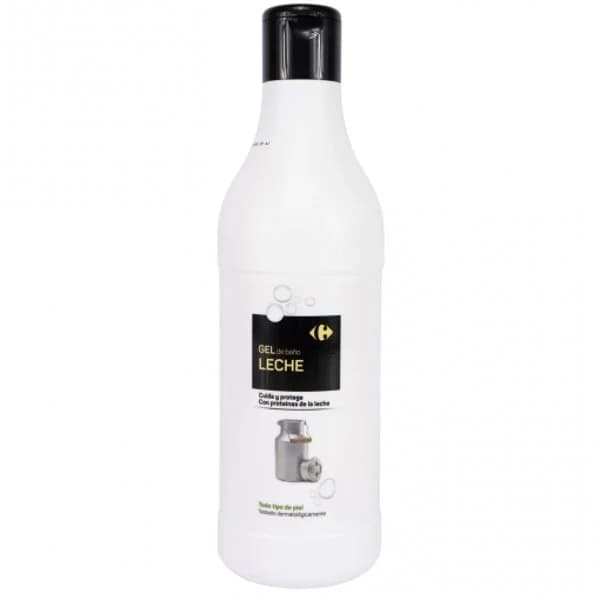 Gel de ducha leche Carrefour 1500 ml. - 0.15 l - Imagen del producto en Findit