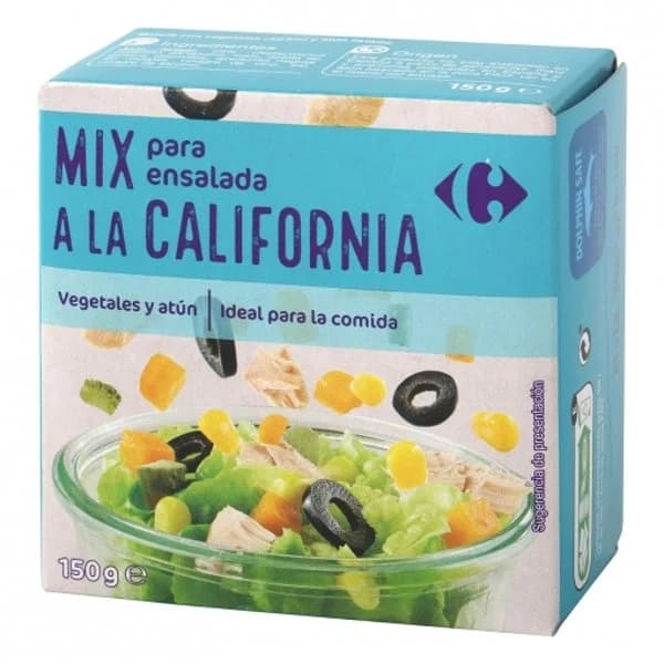 Ensalada californiana de atún Carrefour 157 g. - 0.15 kg - Imagen del producto en Findit