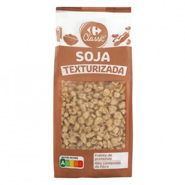 Soja texturizada Carrefour Classic 250 g. - 0 kg - Imagen del producto en Findit