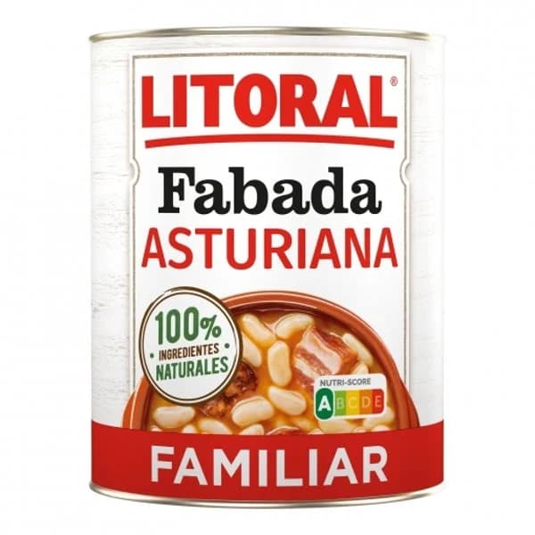Fabada Asturiana Litoral sin gluten 980 g. - 0.98 kg - Imagen del producto en Findit