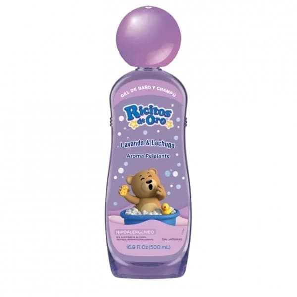 Gel de baño y Champú ricitos de oro lavanda y lechuga Grisi 500 ml. - 0.05 l - Imagen del producto en Findit
