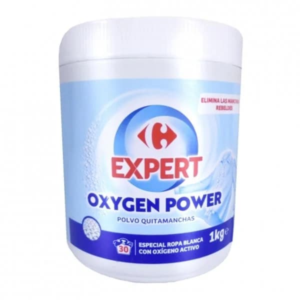 Quitamanchas ropa oxi blanco Expert Carrefour 1 kg - 1 kg - Imagen del producto en Findit