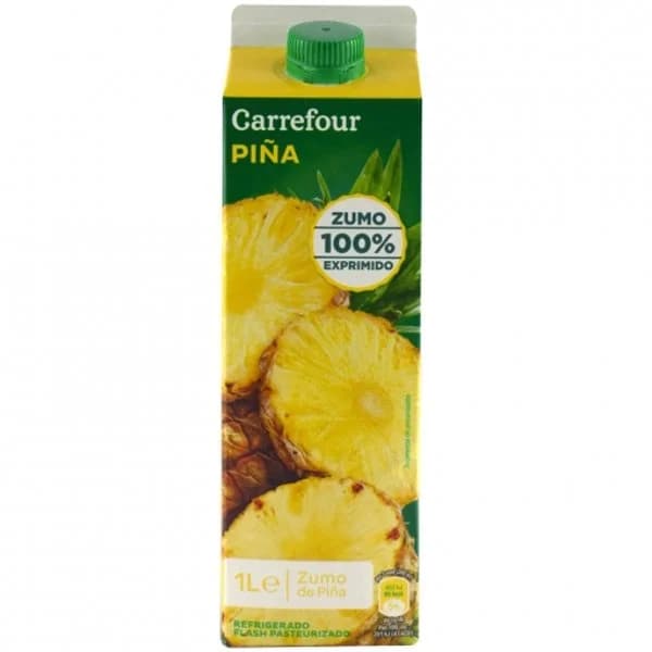 Zumo de piña Carrefour brik 1 l. - 1 l - Imagen del producto en Findit