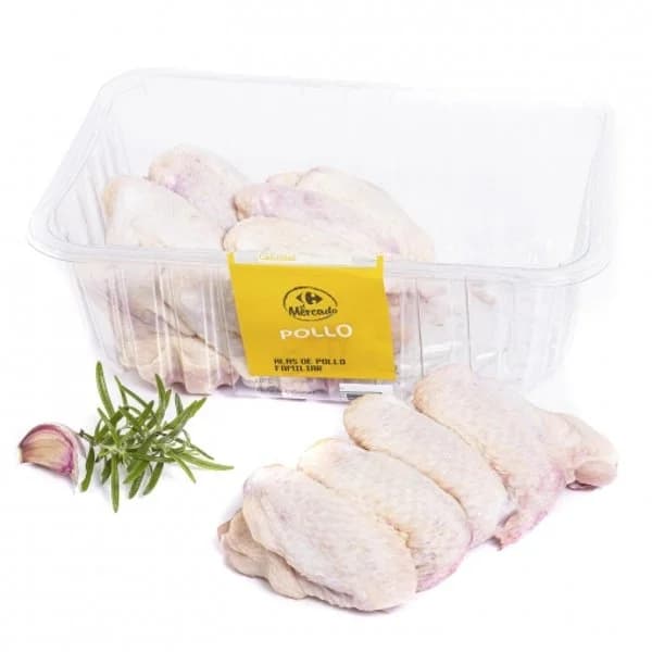 Alas de pollo Carrefour 1 kg aprox - 1 kg - Imagen del producto en Findit