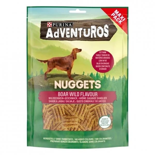 Snack para perros sabor jabalí Purina Adventuros Nuggets 300 g - 0.3 kg - Imagen del producto en Findit