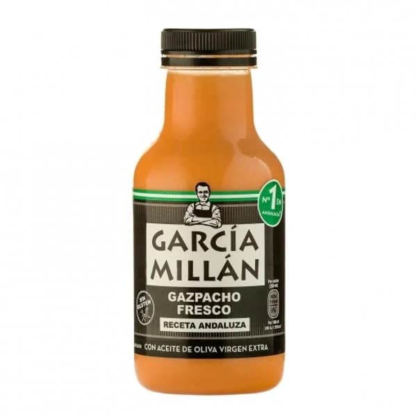 Gazpacho fresco García Millán sin gluten 330 ml. - 1 l - Imagen del producto en Findit