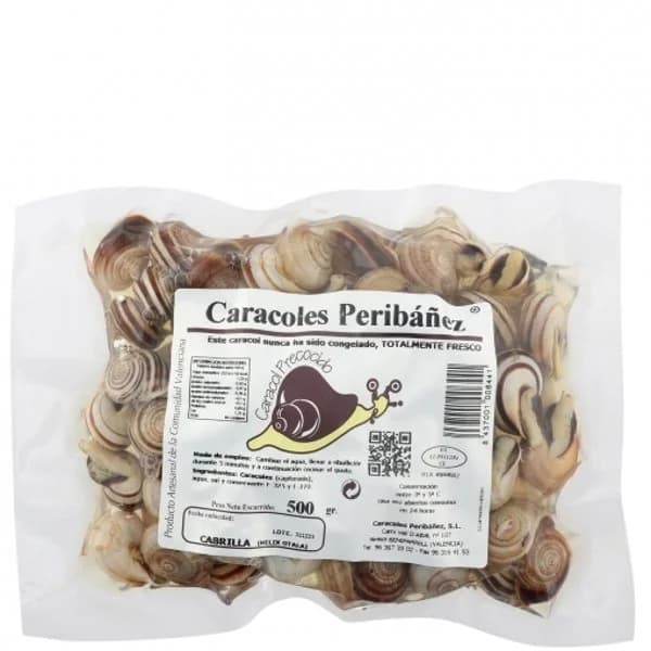Caracoles cabrilla precocinados 500 g - 0.5 kg - Imagen del producto en Findit