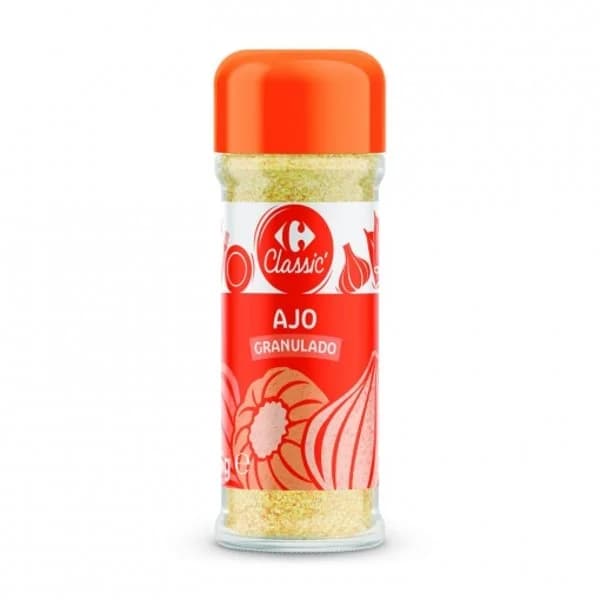 Ajo granulado Carrefour Classic 55 g. - 0.06 kg - Imagen del producto en Findit