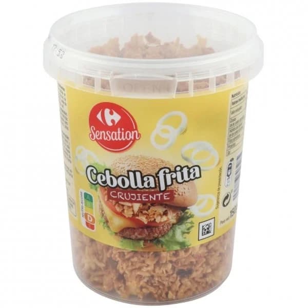 Cebolla frita crujiente Sensation Carrefour 150 g. - 0.15 kg - Imagen del producto en Findit