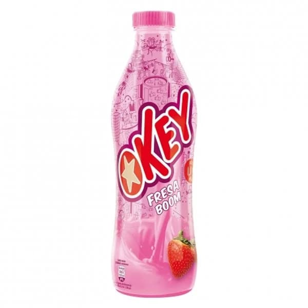 Batido de fresa Oey botella 750 ml. - 0.75 l - Imagen del producto en Findit