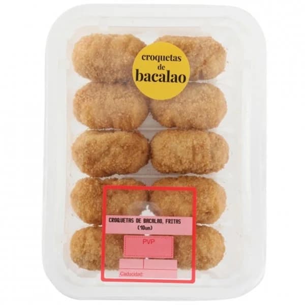 Croquetas caseras de bacalao 295 g - 0.29 kg - Imagen del producto en Findit