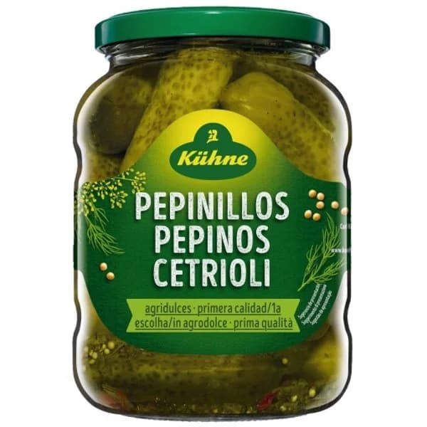 Pepinillos agridulces Kühne 360 g. - 0.36 kg - Imagen del producto en Findit