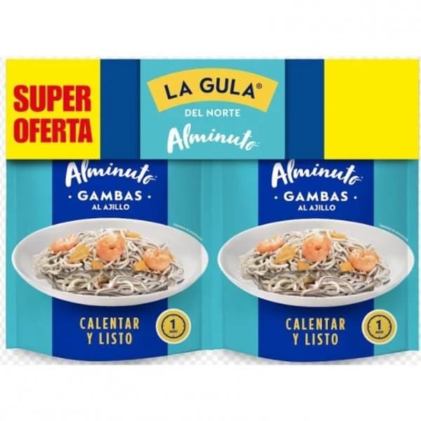 La Gula del Norte con gambas al ajillo pack de 2x135 g - 0.26 kg - Imagen del producto en Findit